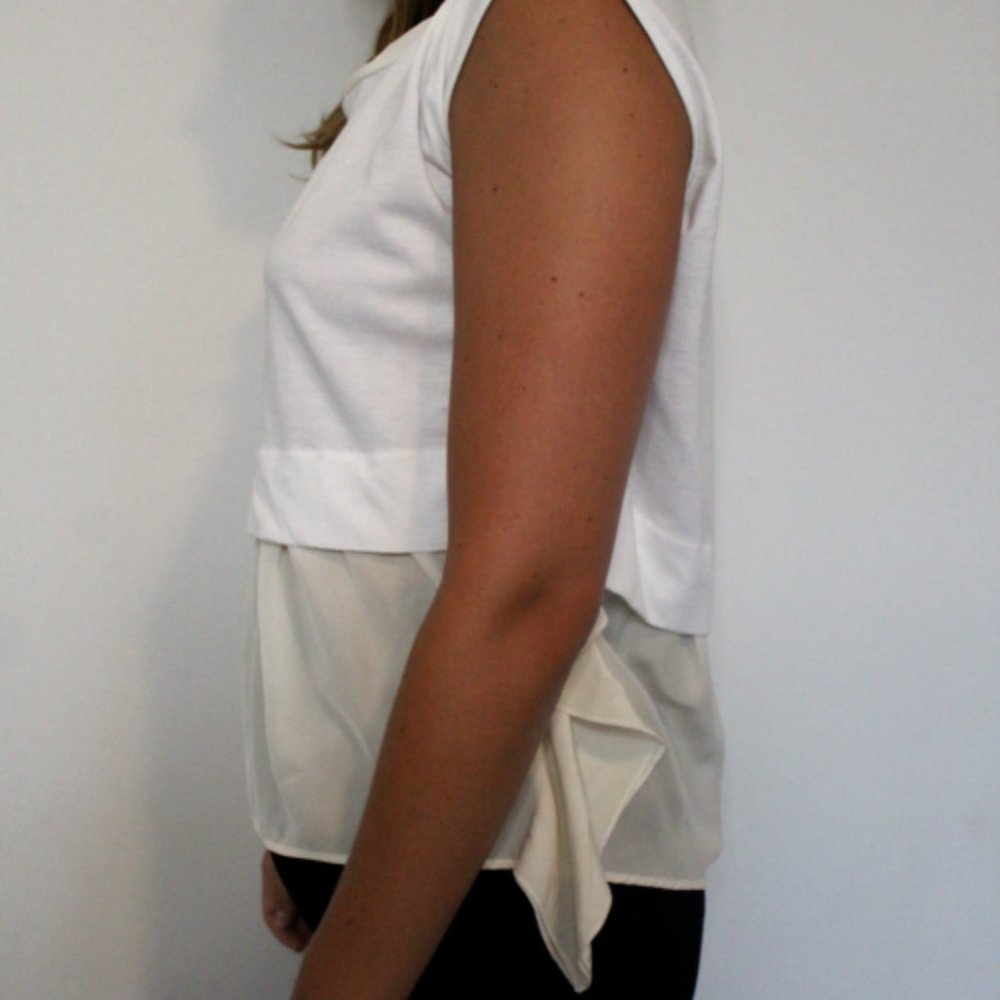 Miu Miu Flowy Bow Tie Blouse - image 4